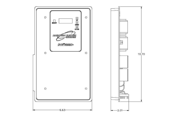 發(fā)電機(jī)電壓板DVR2000E尺寸圖.png