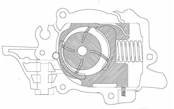 葉片式機油泵結(jié)構(gòu)示意圖-柴油發(fā)電機組.png