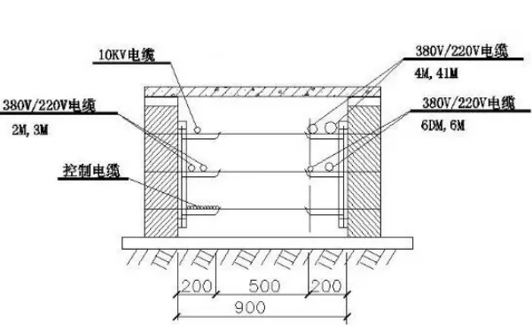 柴發(fā)電纜溝安裝施工圖.png