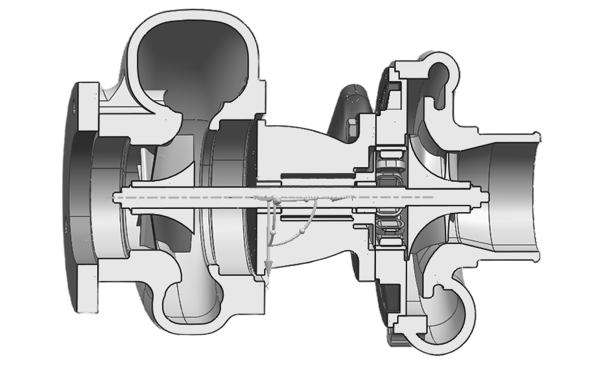 渦輪增壓器剖析圖-柴油發(fā)電機(jī)組.png