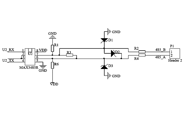 柴油發(fā)電機(jī)組RS458通信電路示意圖.png