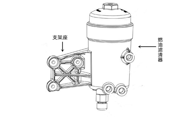 燃油濾清器總成示意圖-柴油發(fā)電機(jī)組.png