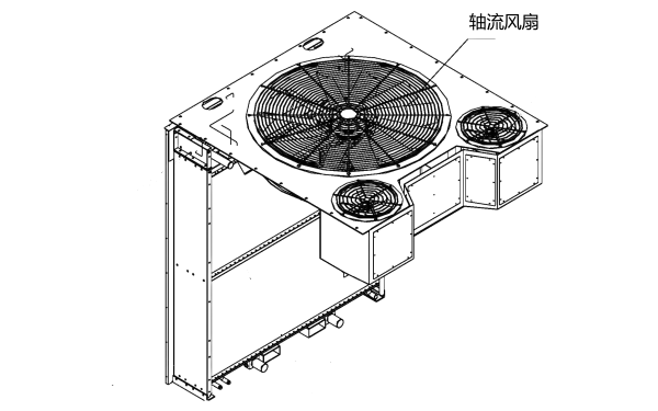 集裝箱柴發(fā)機組頂置排風示意圖.png