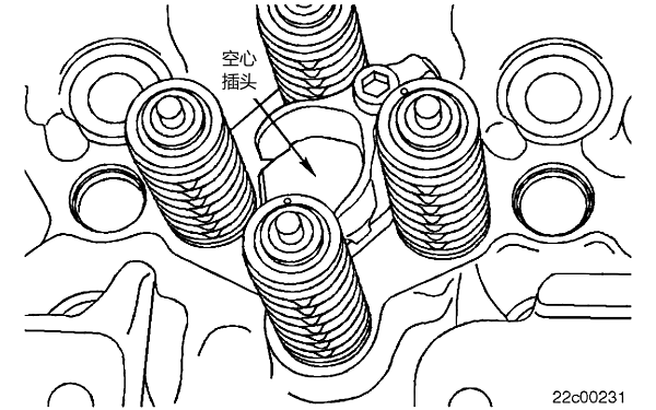 柴油機噴油器的空心插頭安裝位置.png