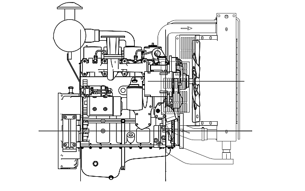 康明斯發(fā)動機(jī)外形側(cè)面圖.png