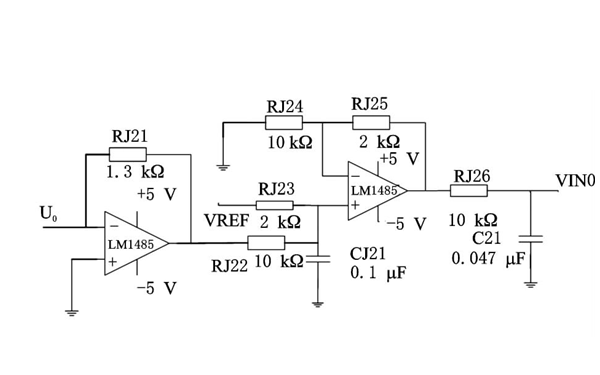 發(fā)電機(jī)組準(zhǔn)同期裝置數(shù)據(jù)采集電路圖.png