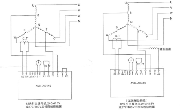 AS440調(diào)壓板接線圖-斯坦福發(fā)電機(jī).png