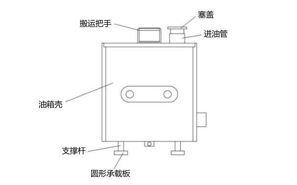 日用油箱結(jié)構(gòu)圖-柴油發(fā)電機(jī)組.png