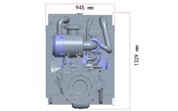 QSB6.7-G31東風(fēng)康明斯發(fā)動機(jī)外形后視三維圖.png