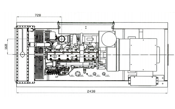 C200D5康明斯發(fā)電機(jī)組外形平面圖.png