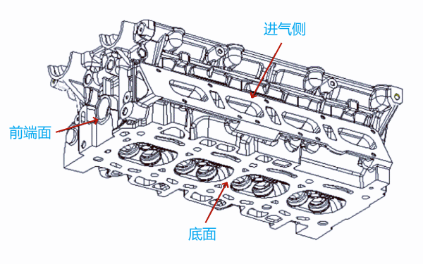 柴油機氣缸蓋底面圖.png