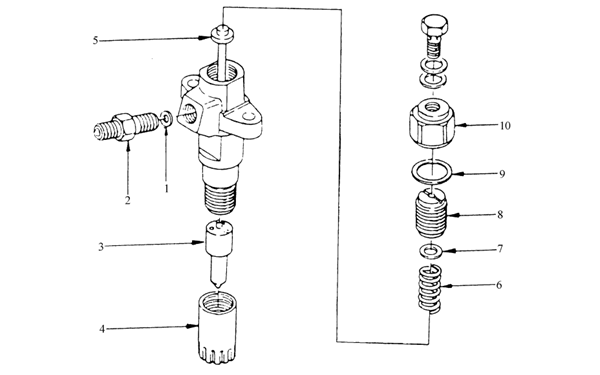 噴油器零件圖-康明斯柴油發(fā)動機(jī).png