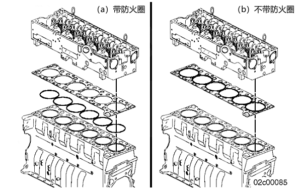 不同柴油機(jī)的缸蓋密封墊安裝圖.png