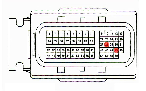 發(fā)動機ECM線束連接器.png