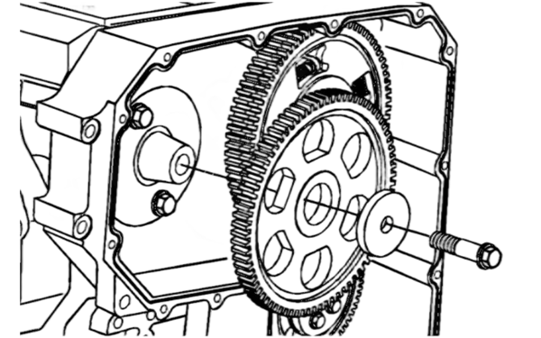 非剪式齒輪裝配墊圈和螺釘-柴油發(fā)電機(jī)組.png