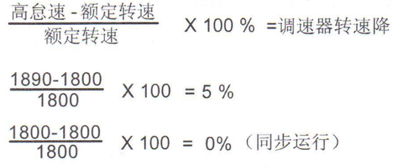 柴油發(fā)電機組轉速降公式.png