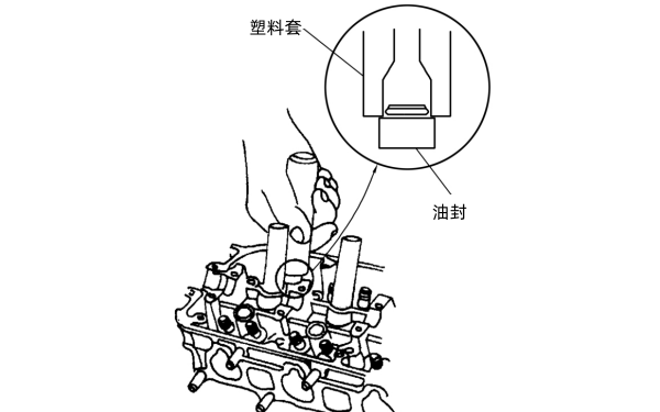 柴油機(jī)氣門油封更換.png