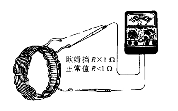 交流發(fā)電機(jī)定子繞組電阻檢查.png