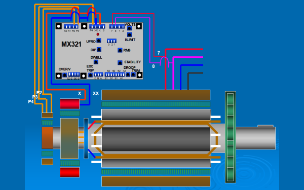 MX321斯坦福發(fā)電機調壓板接線圖.png