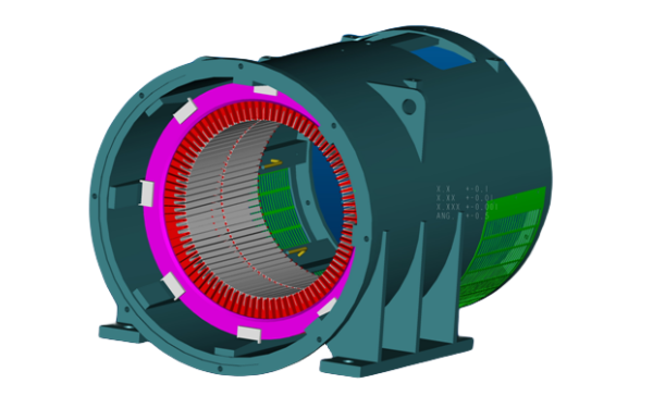 斯坦福發(fā)電機(jī)主機(jī)定子三維圖.png