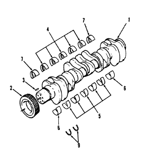 曲軸和主軸瓦（KTA19康明斯發(fā)動(dòng)機(jī)零件圖）.png