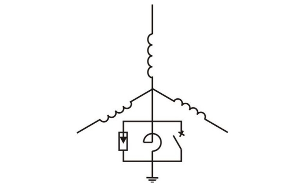 發(fā)電機中性點消弧線圈接地系統(tǒng)圖.jpg