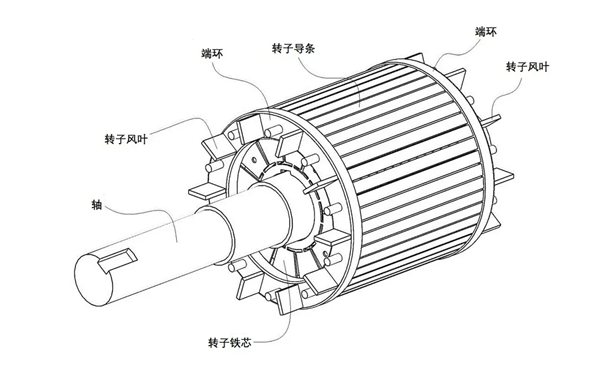 轉子結構-交流發(fā)電機.png