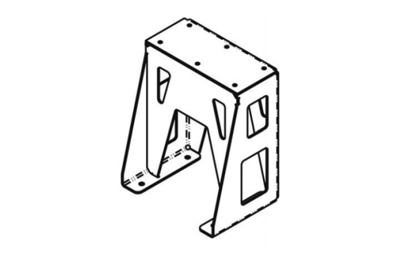 康明斯發(fā)電機(jī)組控制器支架.png