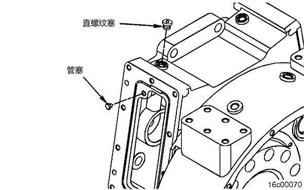 柴油機飛輪殼蓋檢修孔堵頭安裝.png